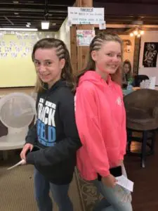 friends with cornrows
