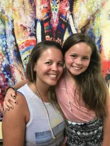 hair wraps mother and daughter